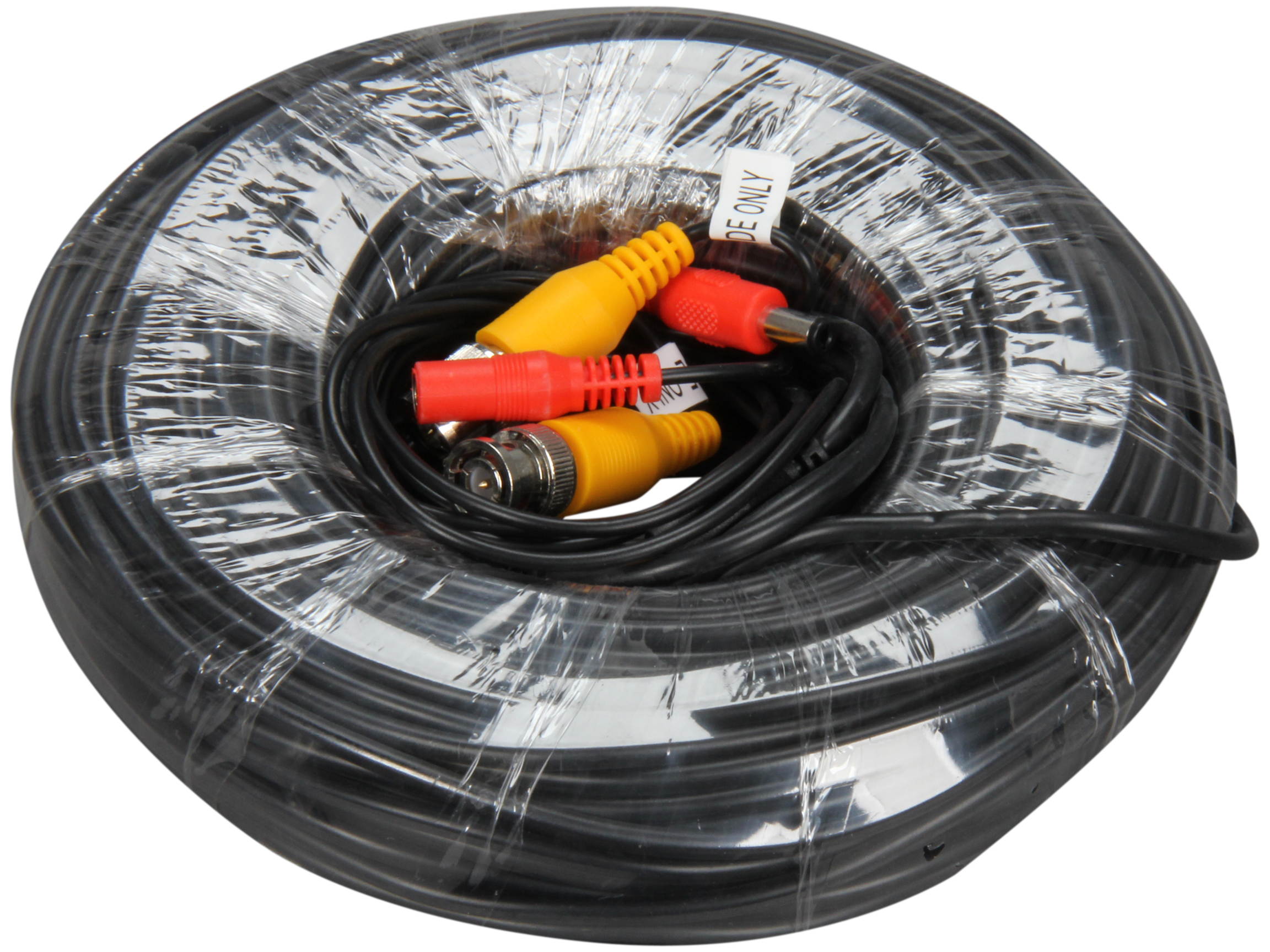 LTS LTAC2125B Pre-made 125 ft. BNC & DC Siamese Cable (Black)