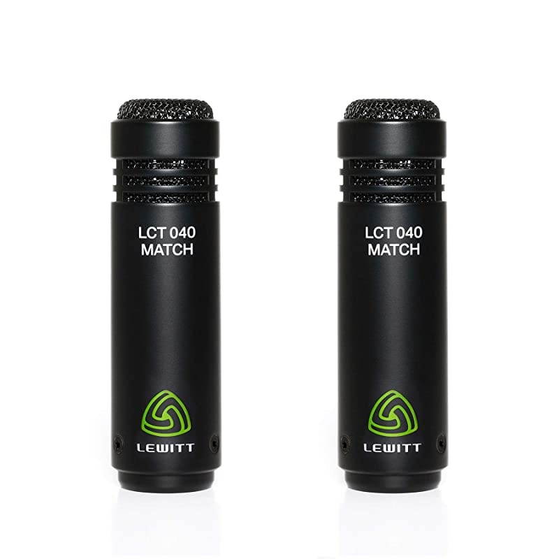 LCT 040 Match Pair Condenser Microphones, Matched Stereo Pair for Instrument Recordings