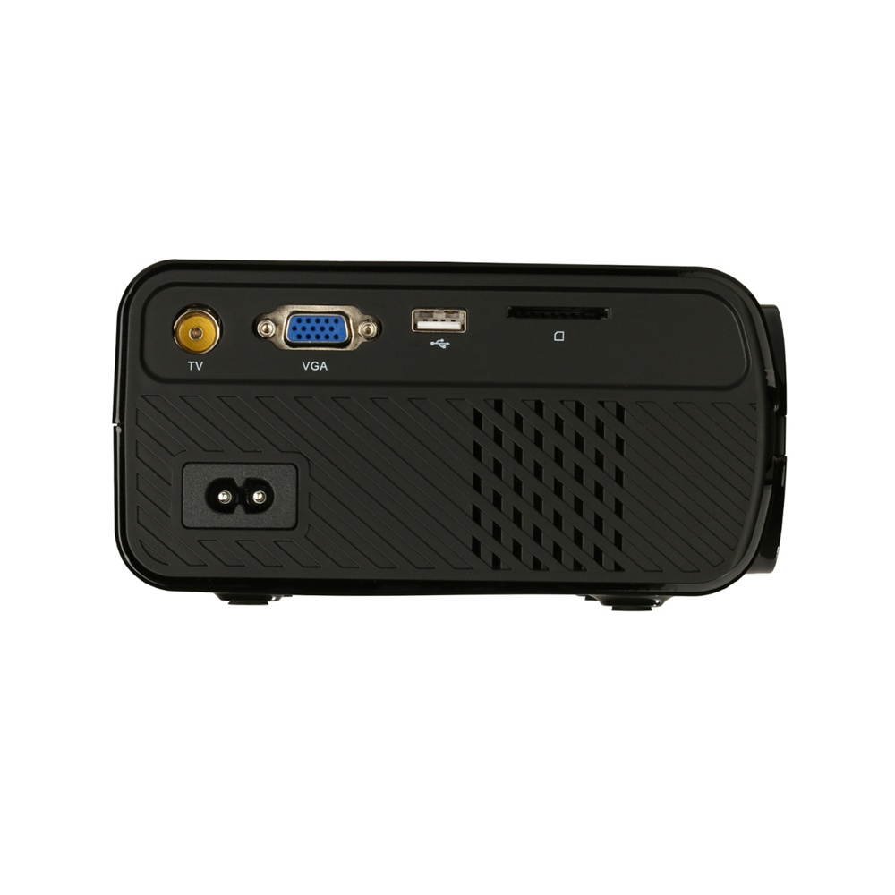 Uhappy U45 LCD LED Projector 2000 Lumens 800 x 480 Resolution Support 1080P Office Home Cinema  AU Plug