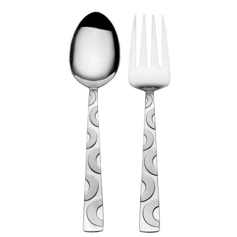 International 34pc Stainless Steel Wheels Silverware Set