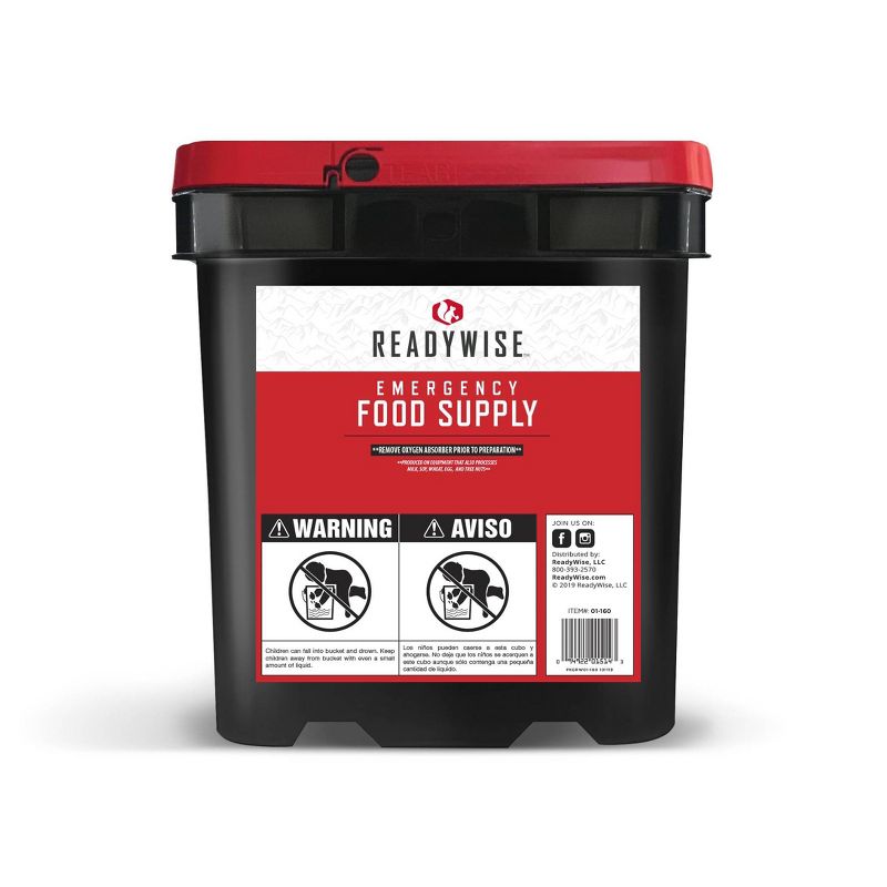 ReadyWise Entree Only Bucket - 60 Servings