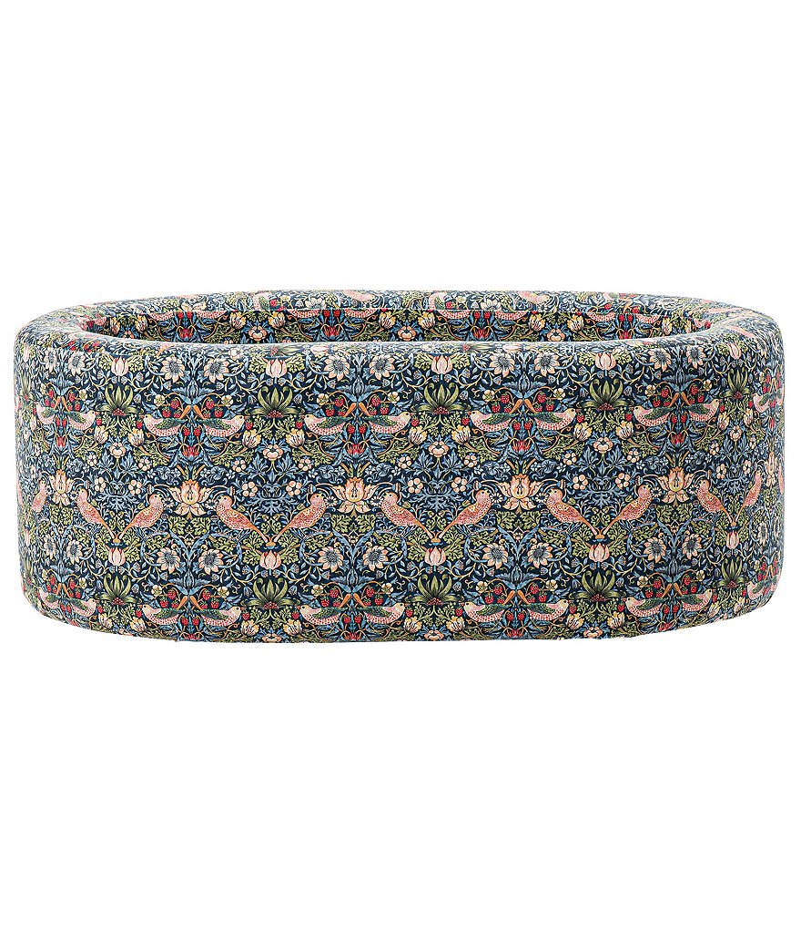 Aristot Strawberry Thief Upholstered Bassinet + Dondolo Rocking Base