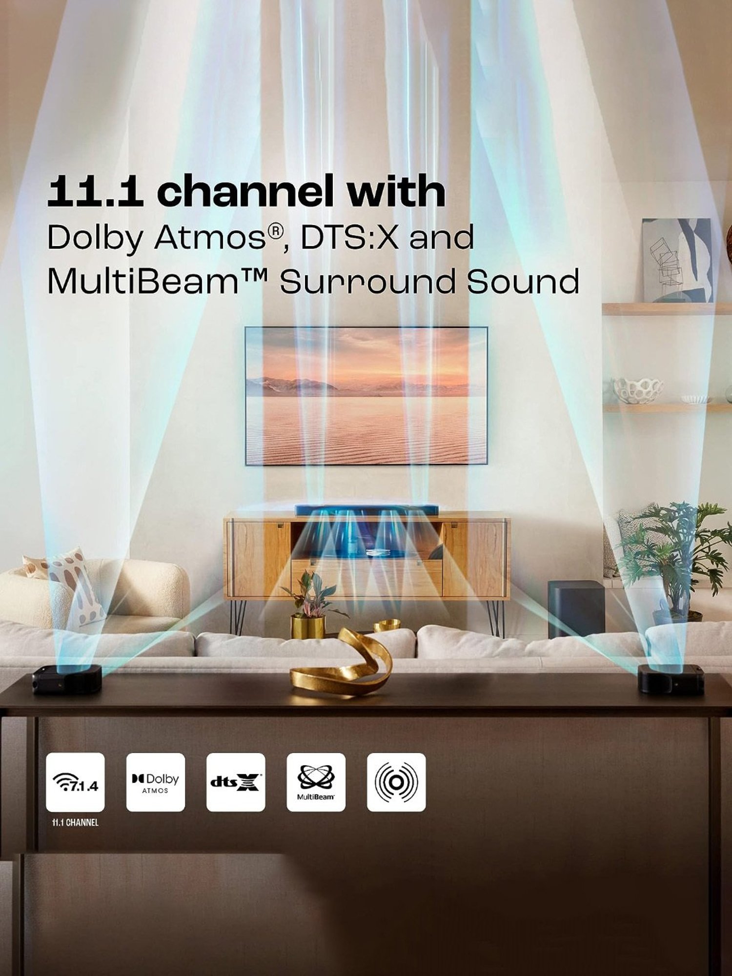 Portronics Decibel 24 | 10W Bluetooth Soundbar Speaker With In Built Mic (Black)