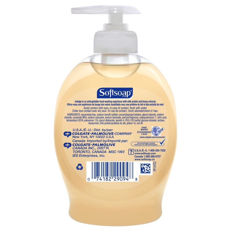 Softsoap Moisturizing Liquid Hand Soap Pump - Milk & Honey - 7.5 fl oz
