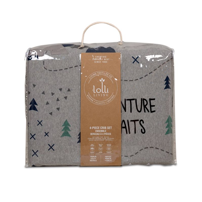 Lolli Living Crib Bedding Set - Peaks - 4pc