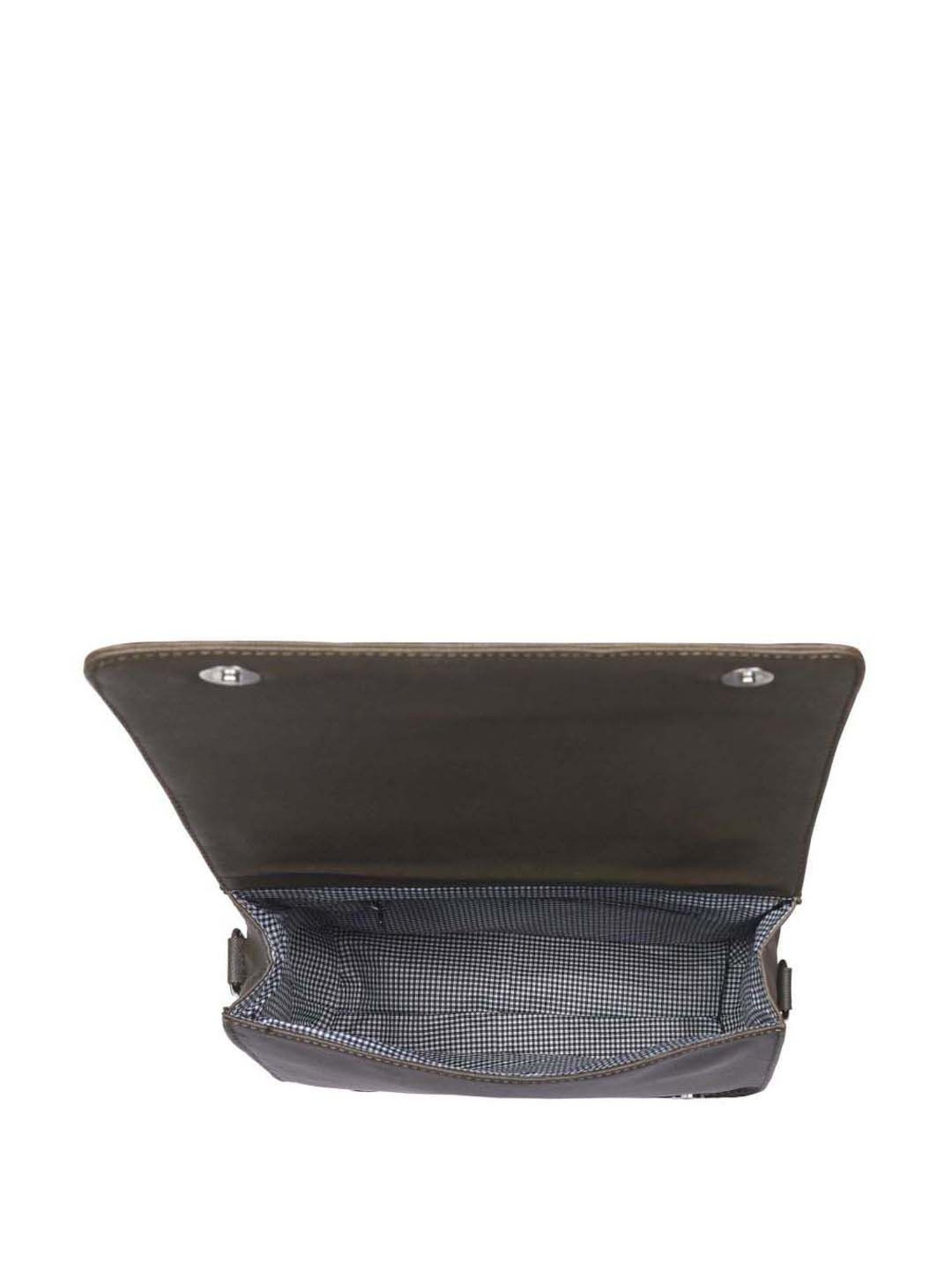 Toteteca Green Solid Medium Sling Handbag