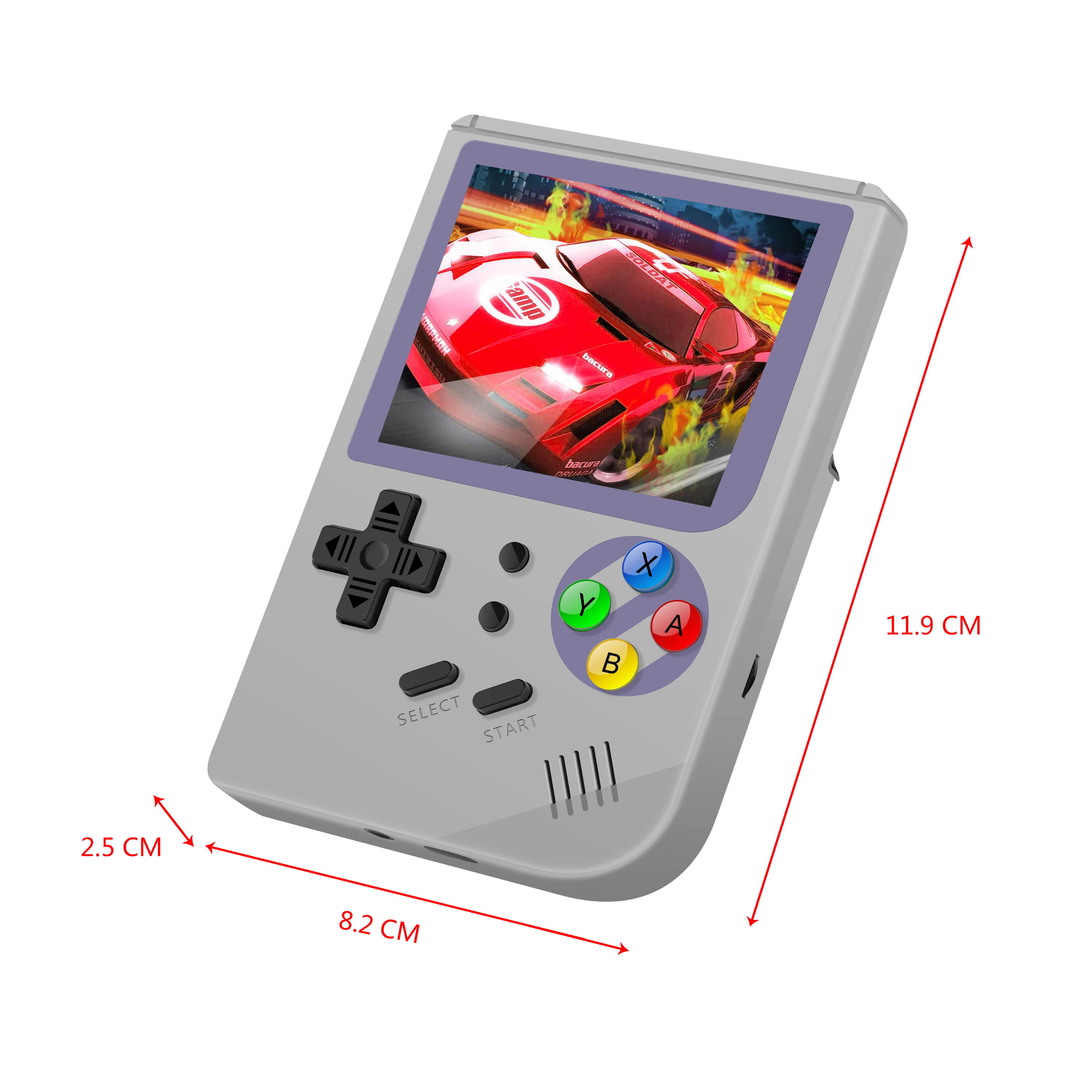 Open source handheld RG300 new Tony system GBA arcade nostalgic handheld game console 64G memory