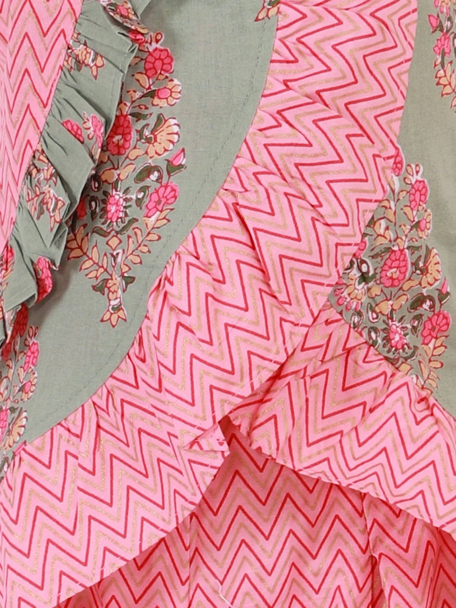 TWISHA Pink Printed Clothing Set