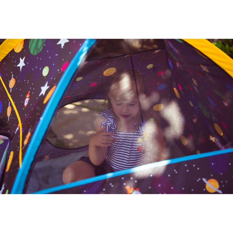 Magic Cabin - Outdoor Tent with Lights for Kids, Blue