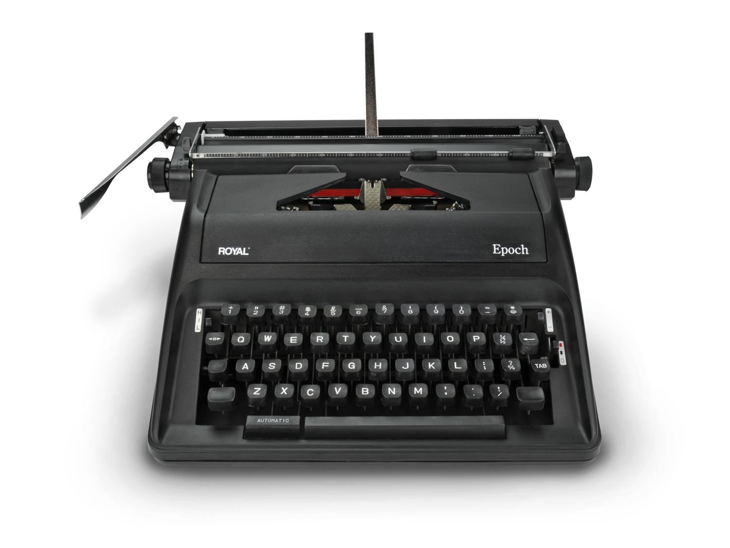 Royal 79100G Epoch Manual Typewriter with Carrying Case