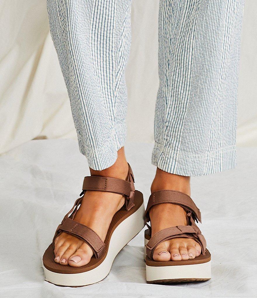Teva Flatform Banded Platform Wedge Universal Sandals