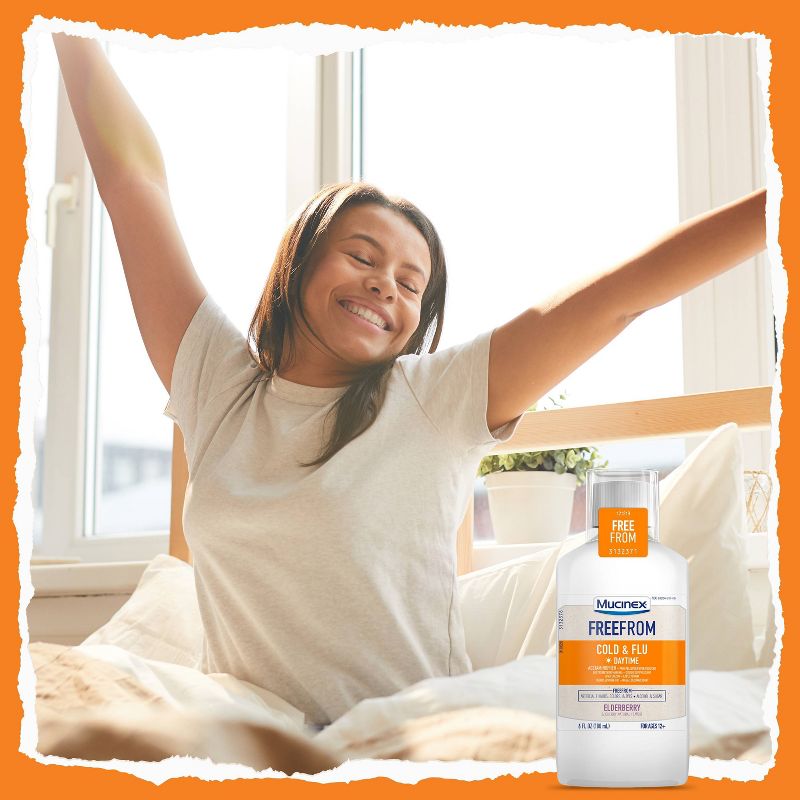 Mucinex Acetaminophen Cold & Flu Daytime Suppressant - 6 fl oz