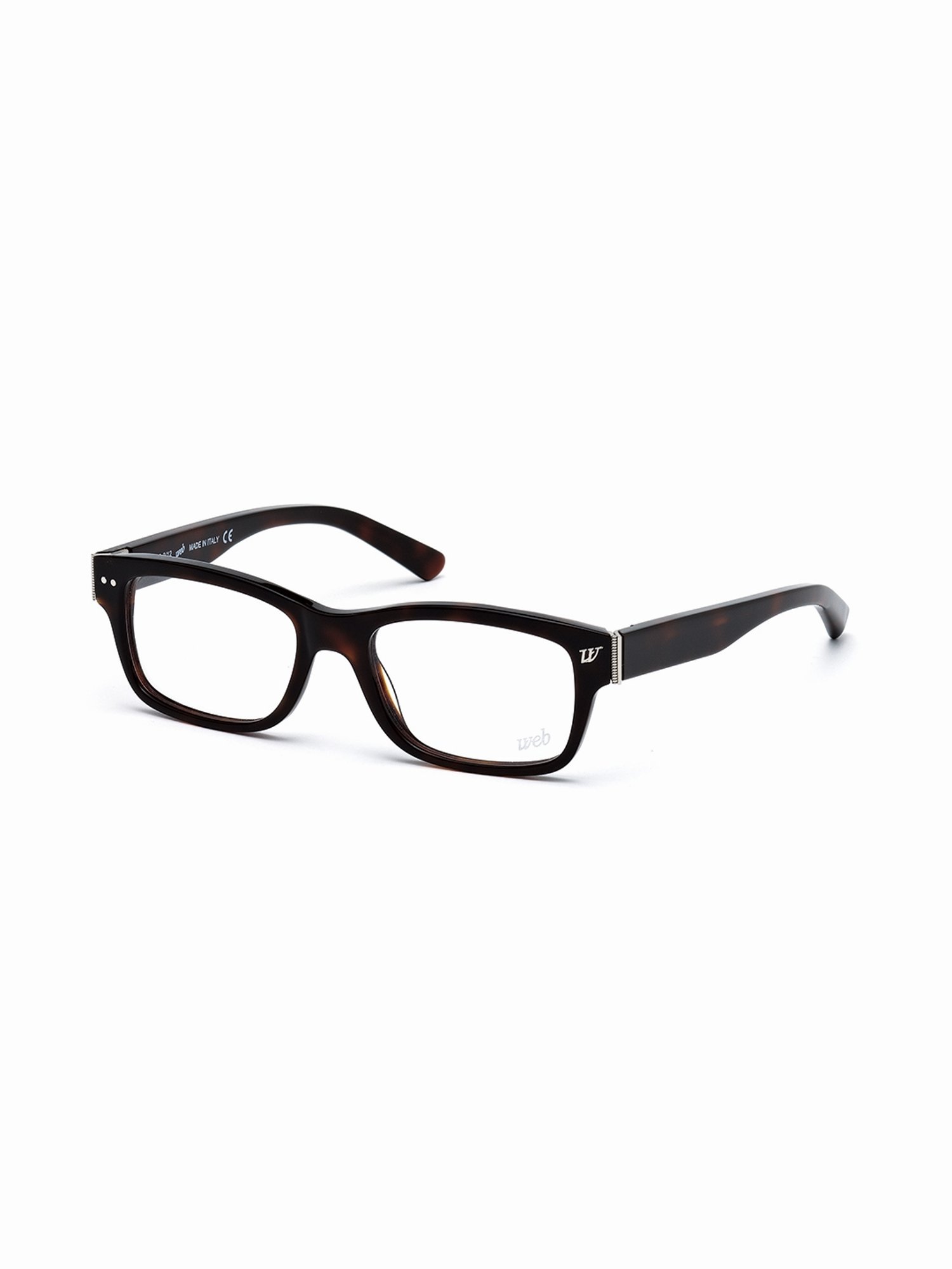 Carolina Herrera Brown Full Rim Round Eye Frame For Women