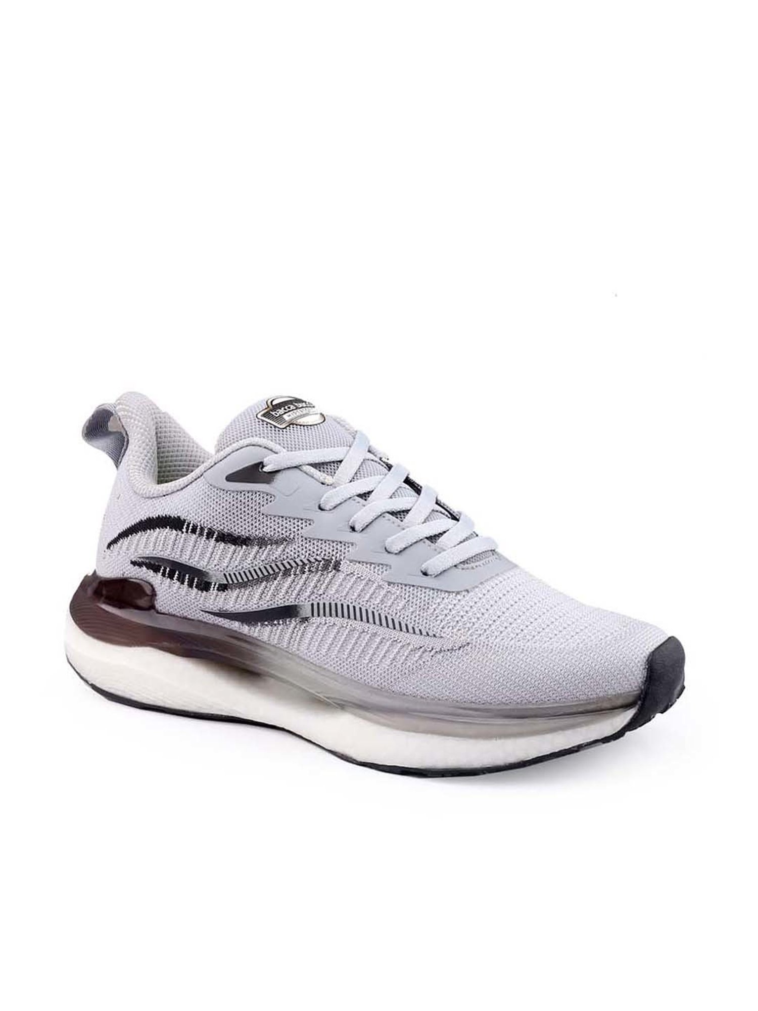 Bacca Bucci Men's HYPERSOFT SERIES Grey Running Shoes