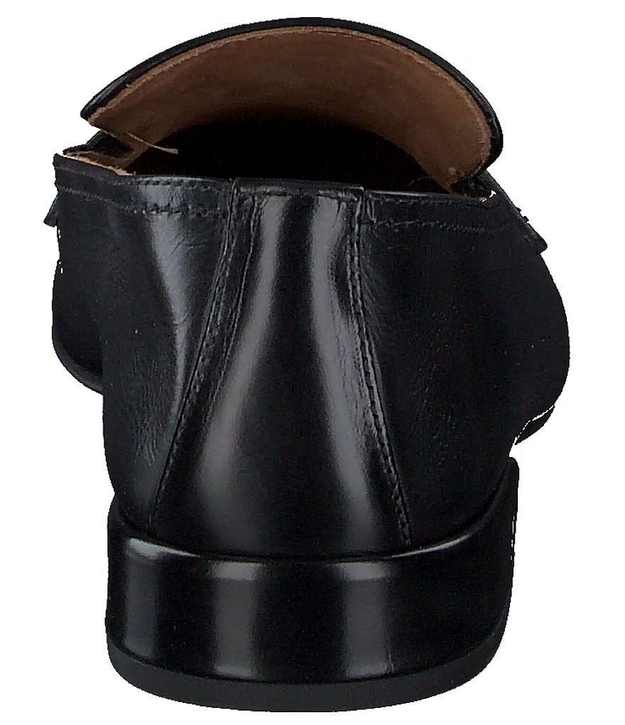 Paul Green Elise Flat Leather Square Toe Dress Loafers