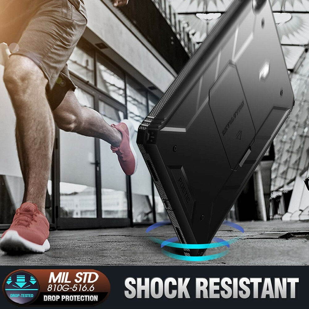 For iPad Pro 11 | Poetic [Screen Shield] Shockproof Hard Cover Case Black