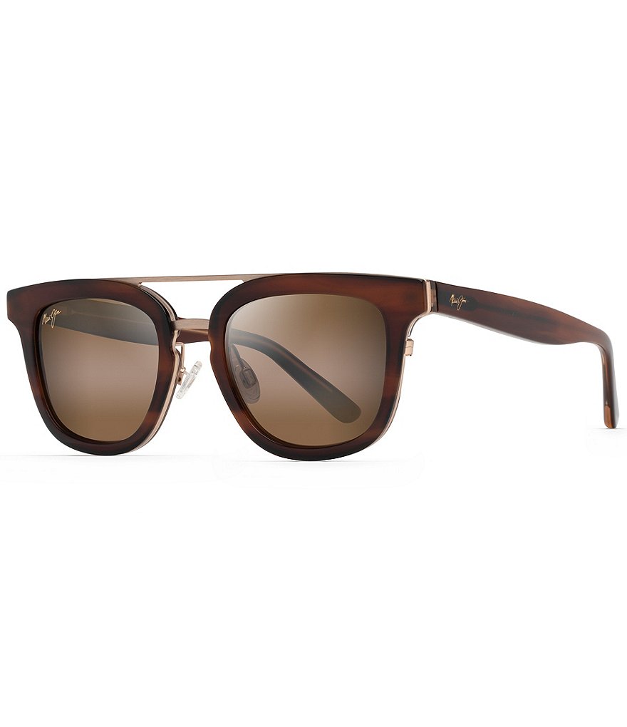 Maui Jim Relaxation Mode PolarizedPlus2&reg; Square 49mm Sunglasses