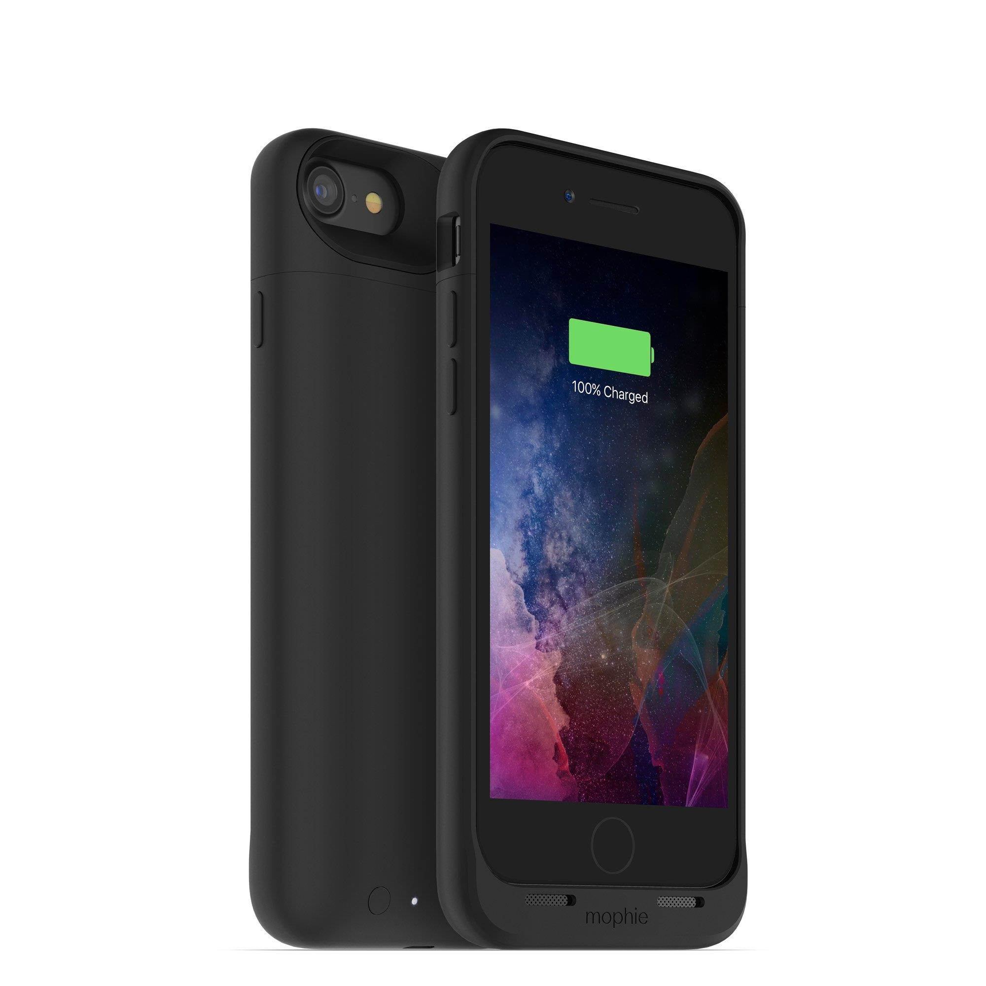 mophie juice pack wireless  - Charge Force Wireless Power - Wireless Charging Protective Battery Pack Case for iPhone 8 and iPhone 7 &ndash; Black