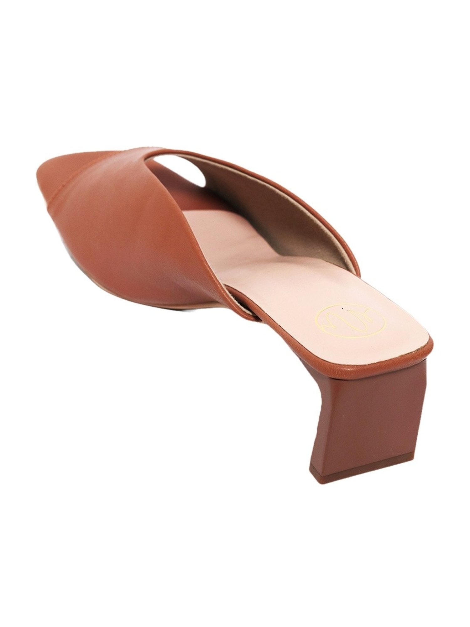 NR by Nidhi Rathi Women's Tan Casual Sandals