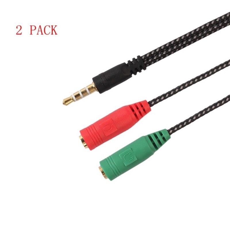 Comprehensive Cable MPS-2PP-10ST 10' Standard Series 3.5mm Stereo Mini Plug to 2 RCA Plugs Audio Cable
