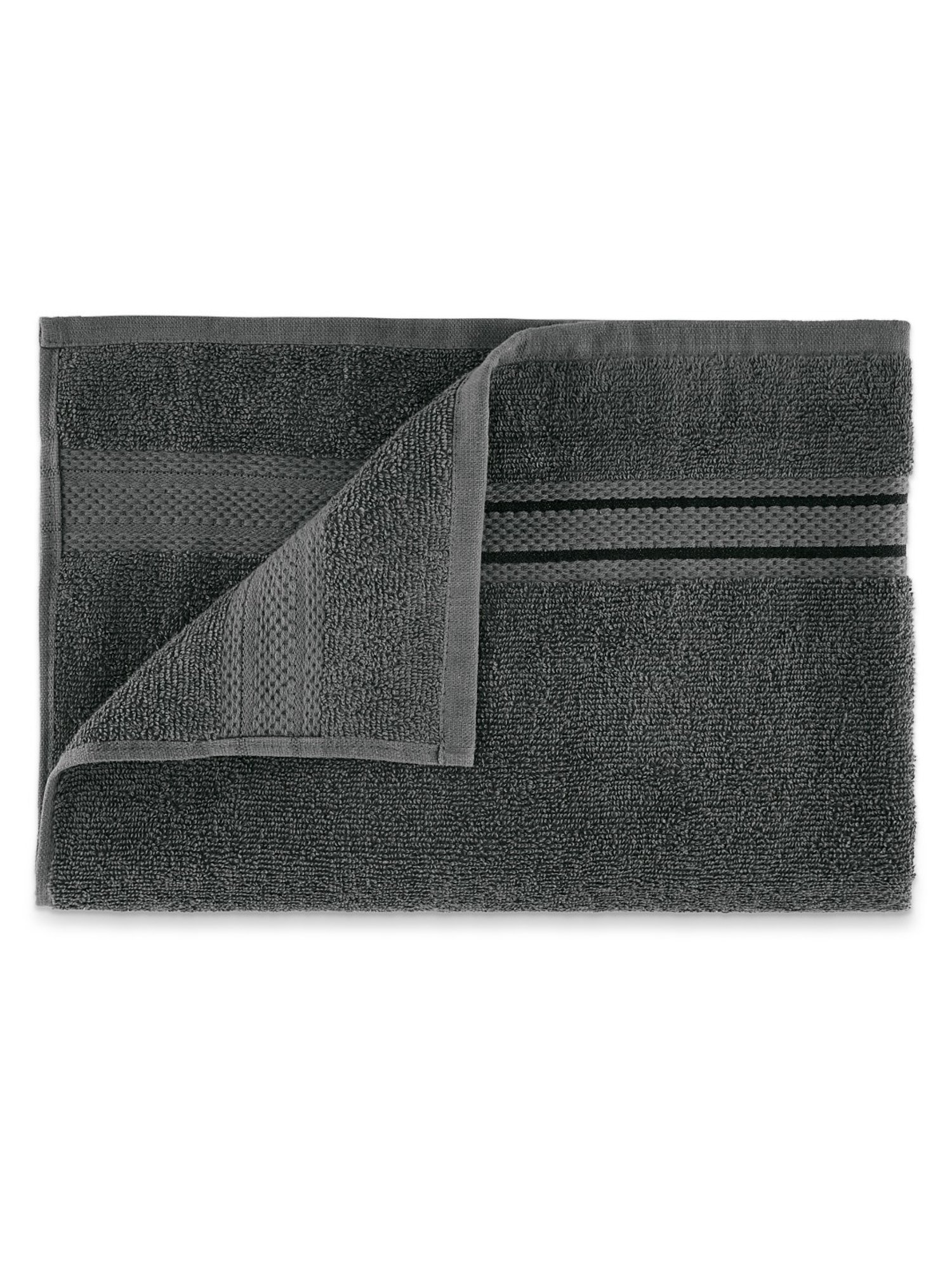 Spaces Day2Day Self Grey 400 GSM Cotton Bath Towel2