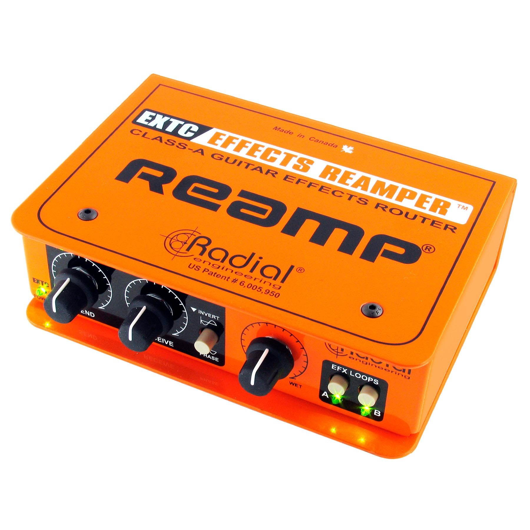 Radial Engineering EXTC SA w/ Samson SR350 Headphones Bundle