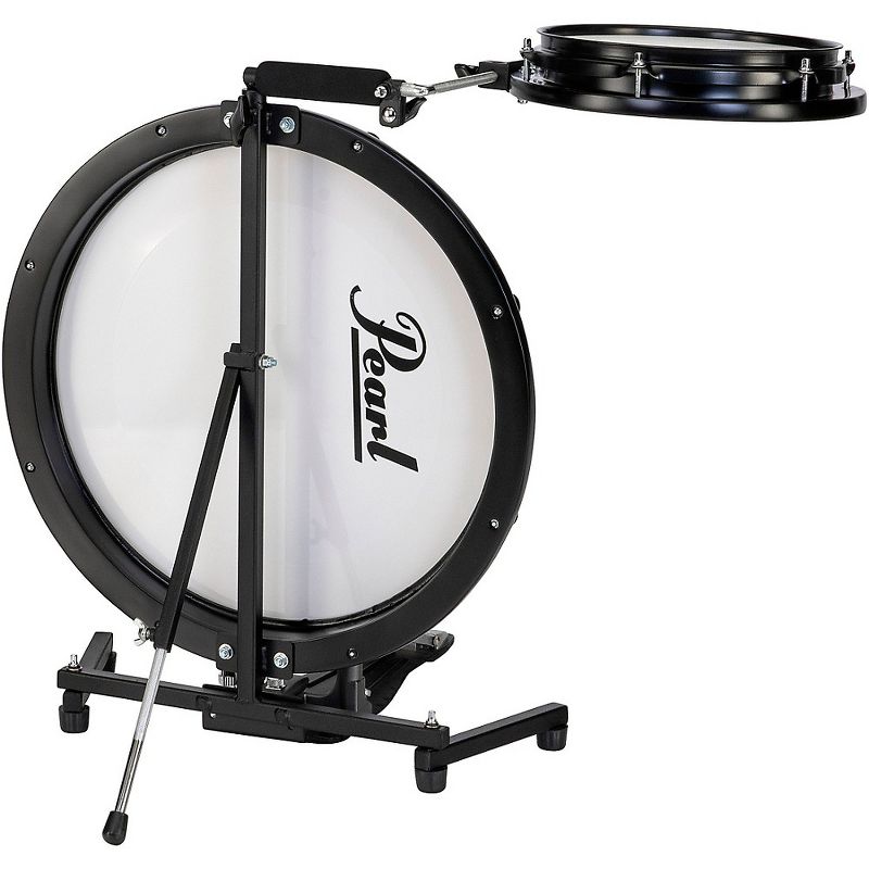Pearl Compact Traveler 2-Piece Drum Kit with Bag Black