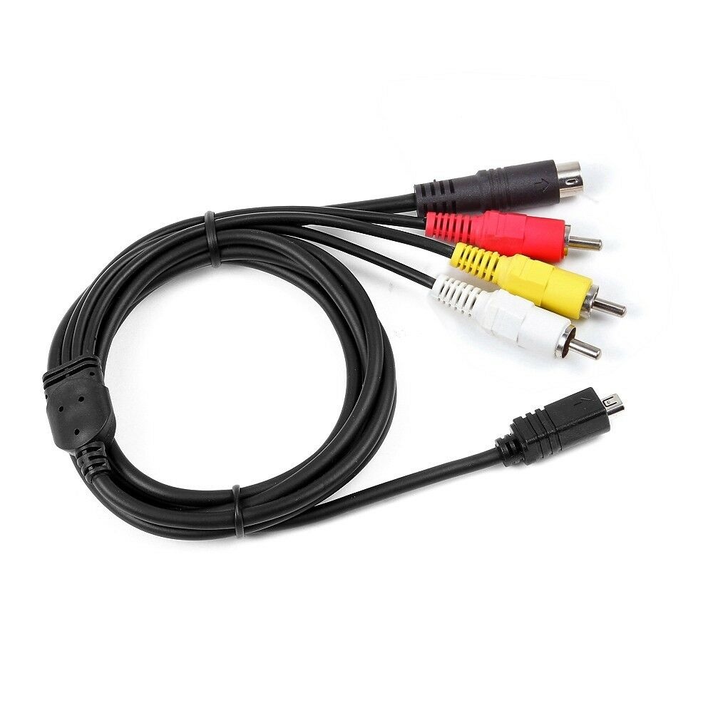 AV Audio Video TV Cable Cord Wire For  Handycam DCR-DVD650 Camcorder Camera