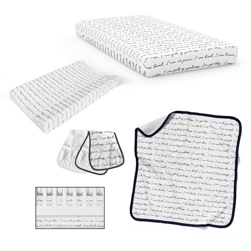 Goumi You Are Loved Organic Bedding Set - 5pc