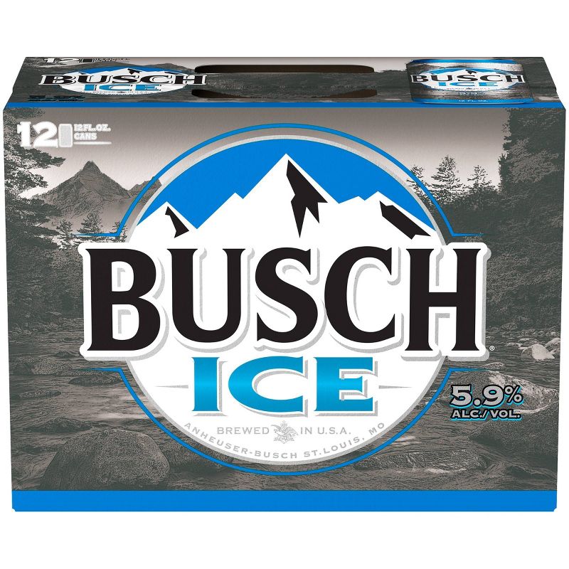 Busch Ice Beer - 12pk/12 fl oz Cans