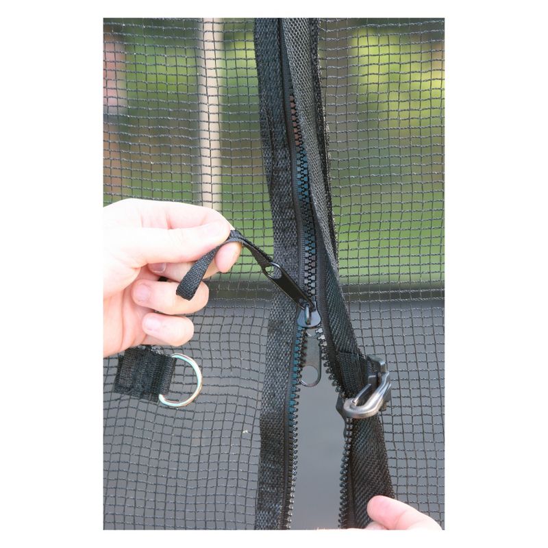 Skywalker Trampolines 15 Foot Square Trampoline and Enclosure - Blue