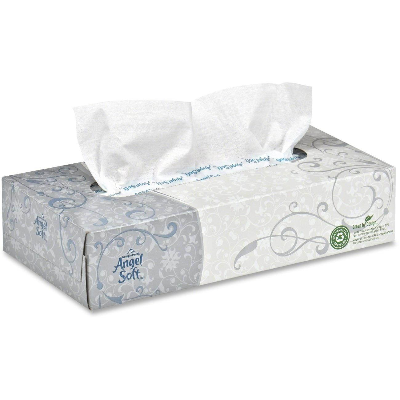 Georgia-Pacific Angel Soft ps Premium Facial Tissue Box