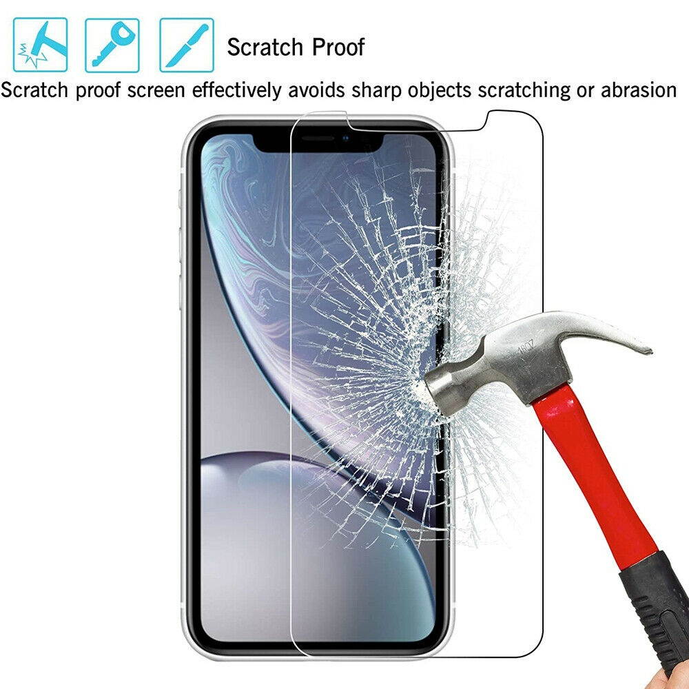 For iPhone 12/Pro/Max/Mini 5G Clear Slim Case Cover Camera Lens Screen Protector