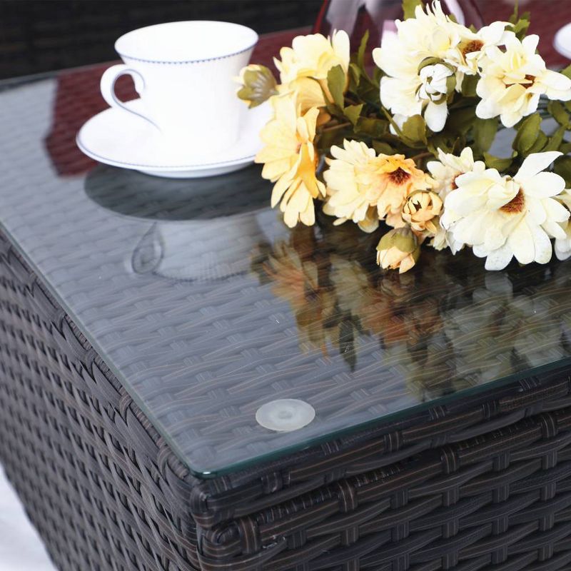 Draper 5pc Sectional Set with Sunbrella - Sage - Leisure Made