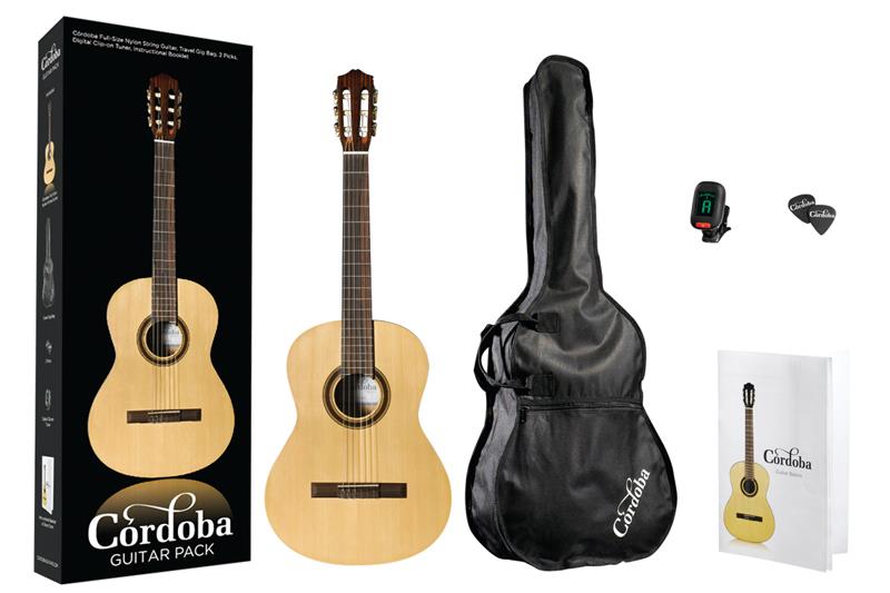 Cordoba CP100 Classical Guitar Pack Natural