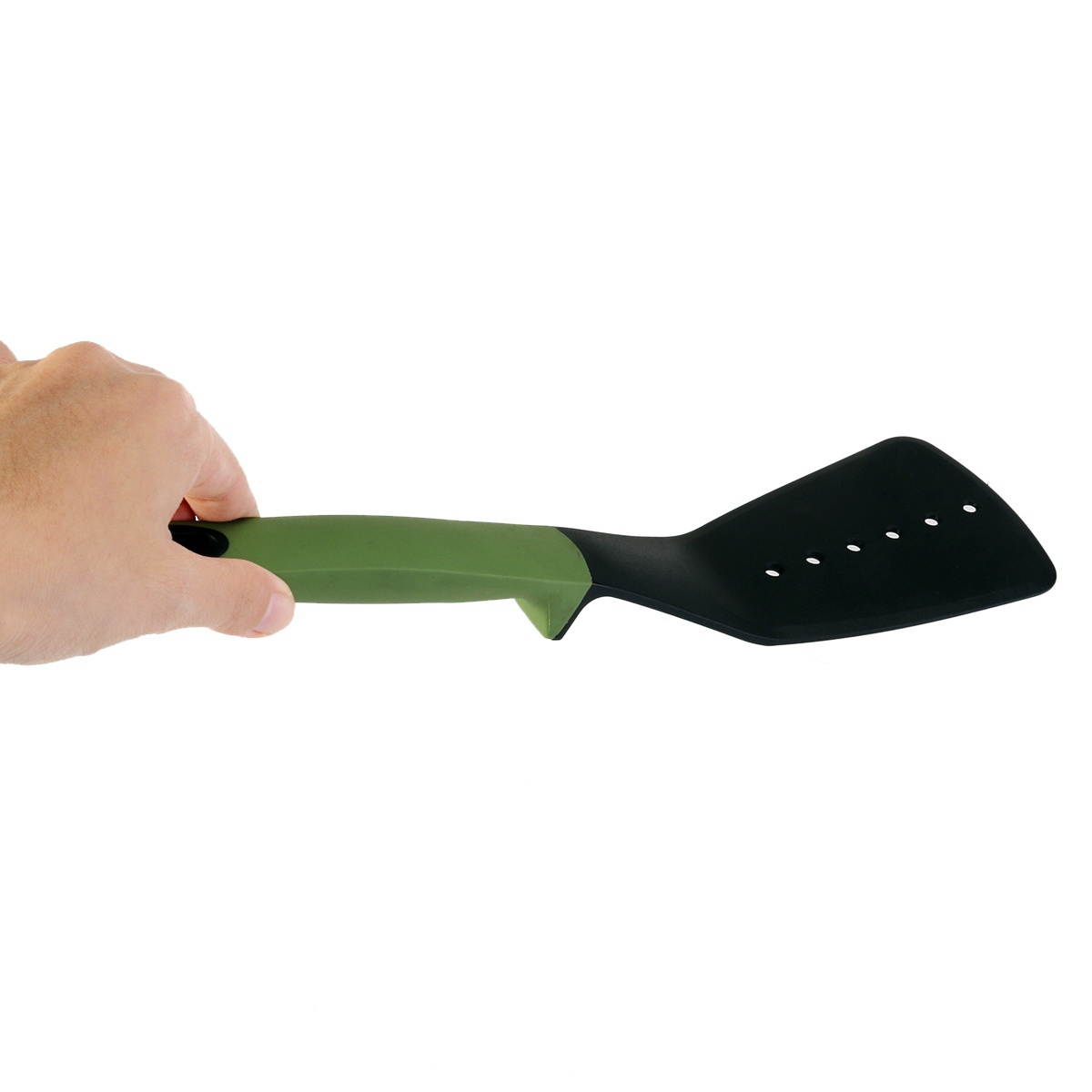 6-in-1 Non-stick Heat Resistant Nylon Soup Ladle Spoon Spatula Spaghetti Server Rice Paddle Kitchen Utensils Set (Random Color)