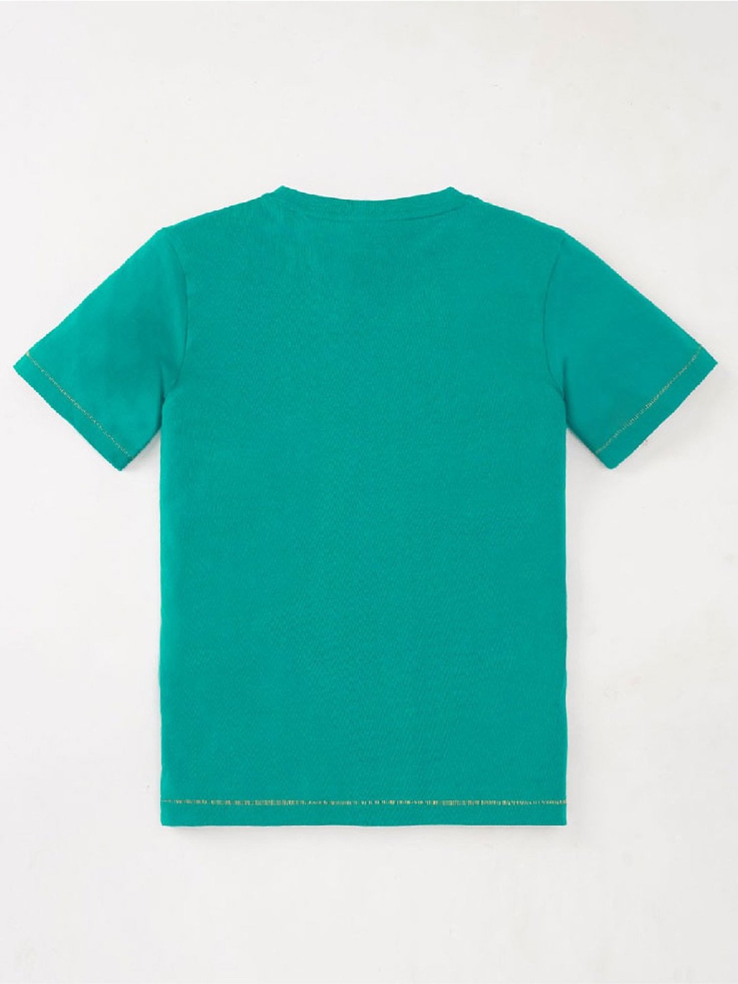 Edheads Kids Teal Blue Cotton Printed T-Shirt
