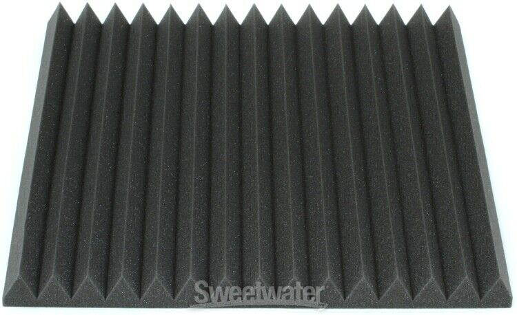 Auralex 2" Studiofoam Wedges 2'x2' Acoustic Panel 12-pack - Charcoal