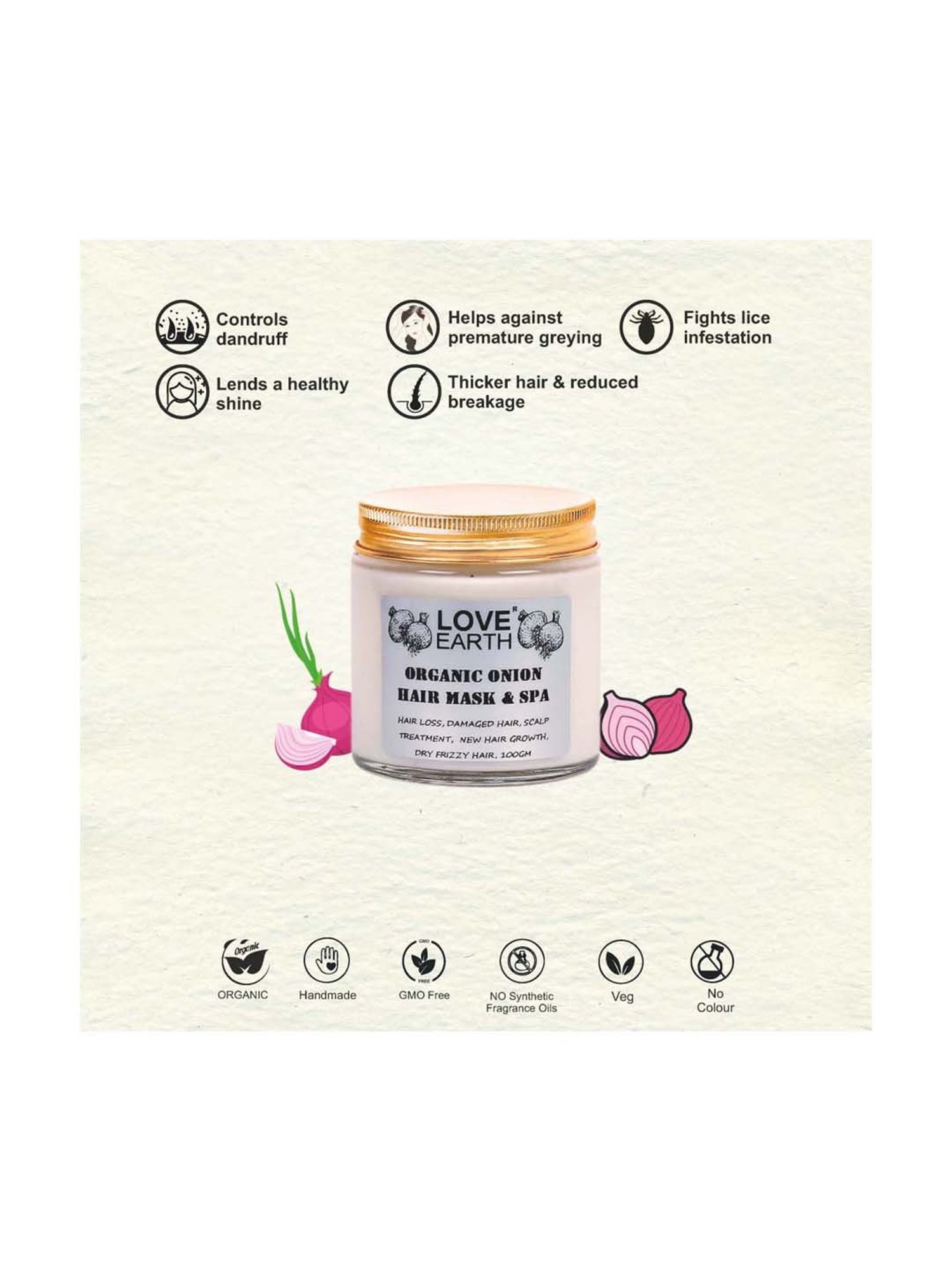 Richfeel Brahmi Intensive Repair Hair Pack - Pack of 4