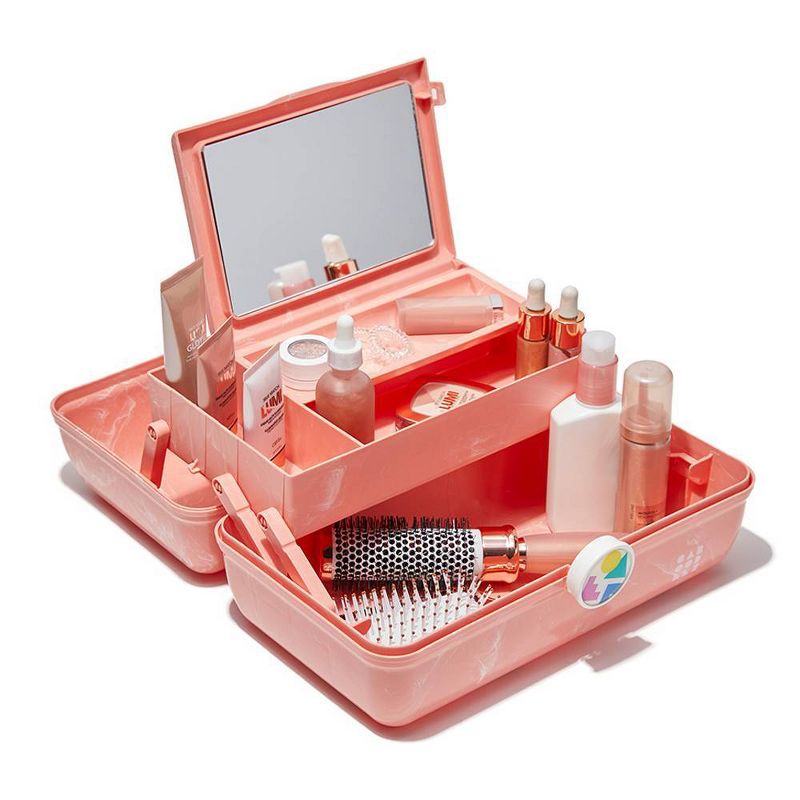 Caboodles On the Go Girl - Peach Marble