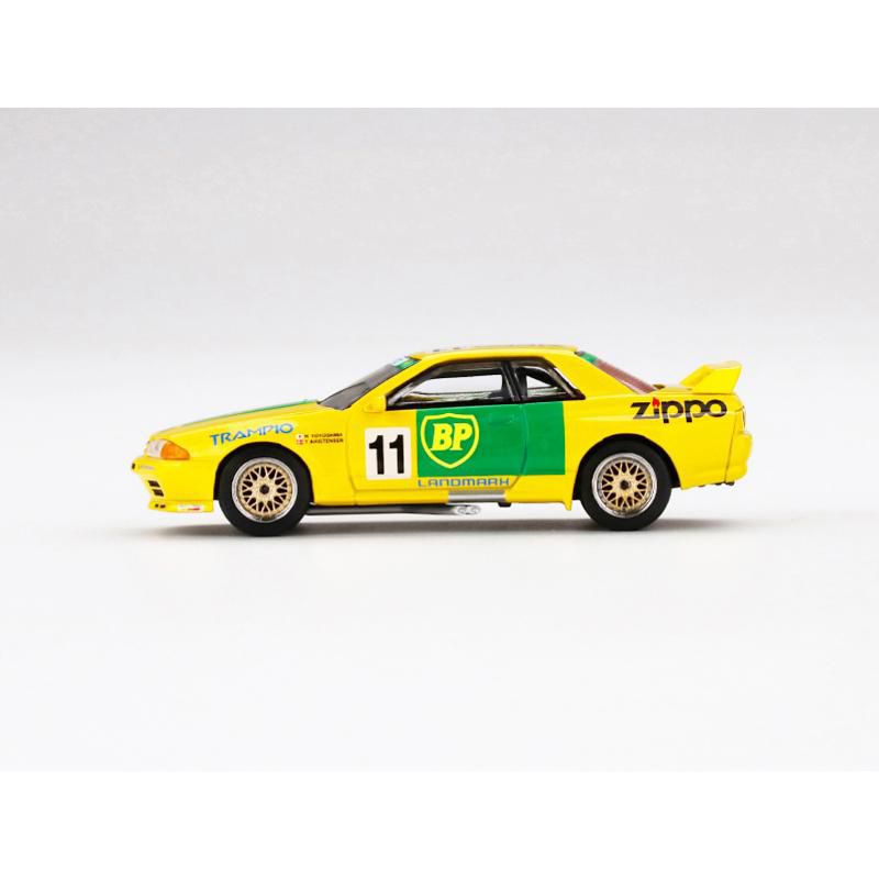 Nissan Skyline GT-R R32 Gr. A RHD #11 "BP" Japan Touring Car Championship JTCC (1993) Ltd Ed 1200 pcs 1/64 True Scale Miniatures