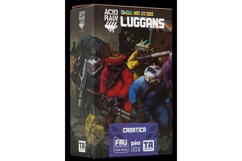 FAV-SP11 Croatica Viva La Loca Luggans 1:18 Scale | Acid Rain Fav Action figures