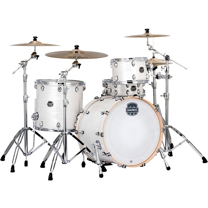 Mapex Saturn V Tour 3-Piece Shell Pack with 22 in. Bass Drum White Marine