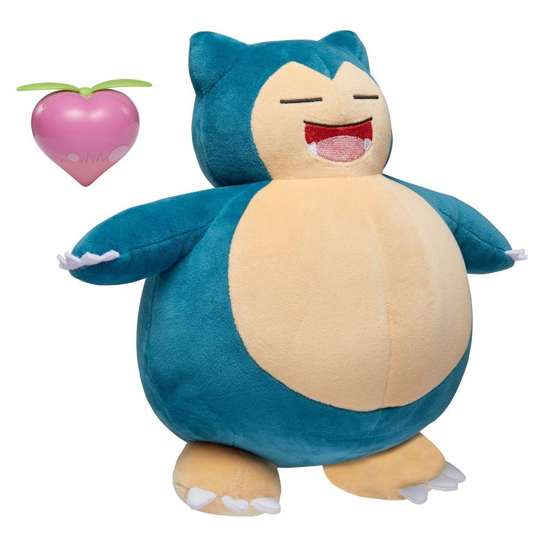 Pokemon- Feature Plush (Snooze Action) - Snorlax