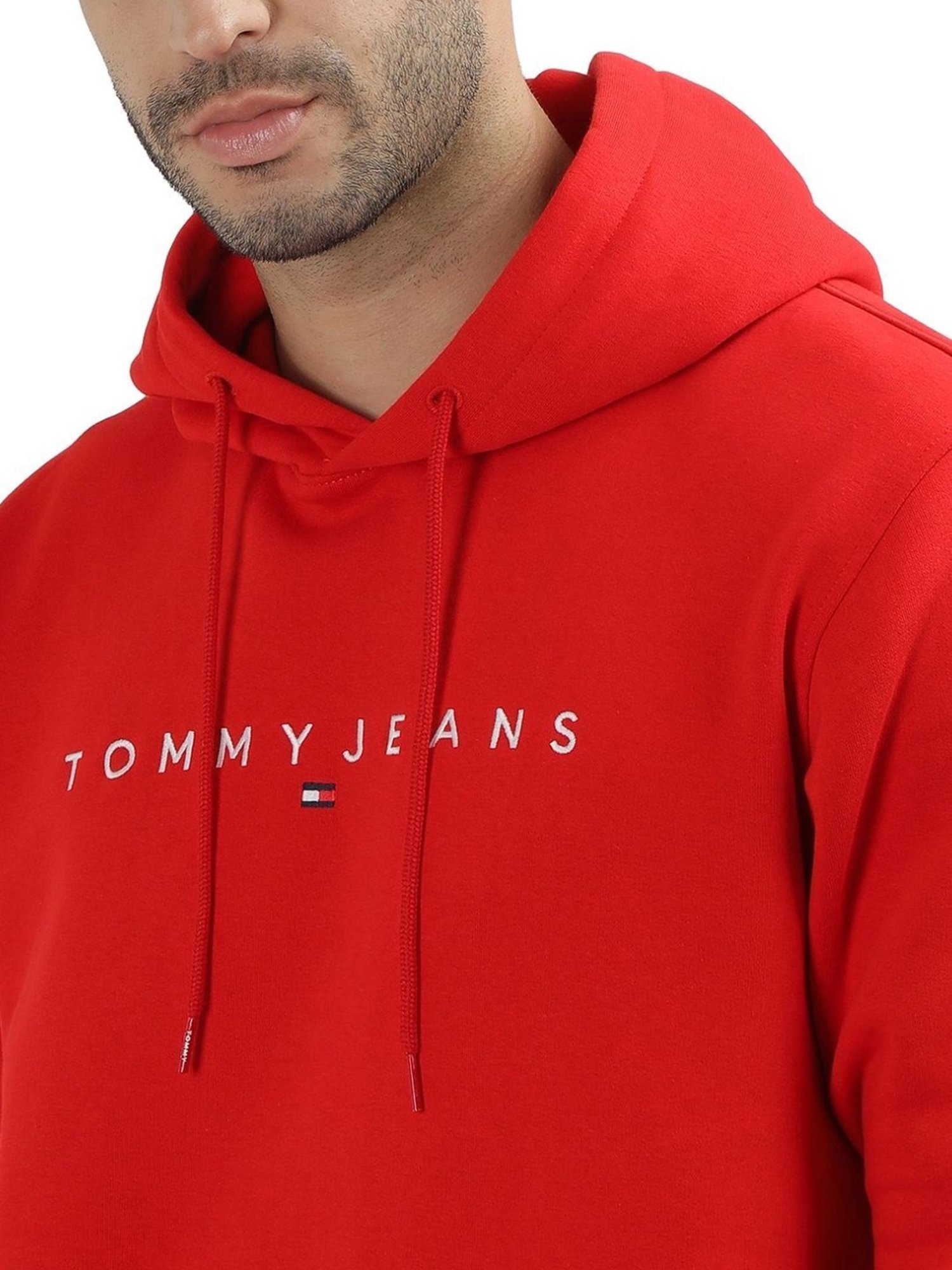 Spykar Red Slim Fit Sweatshirt