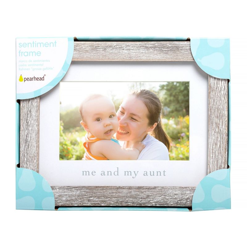 Pearhead Me & My Aunt Picture 4" x 6" Frame