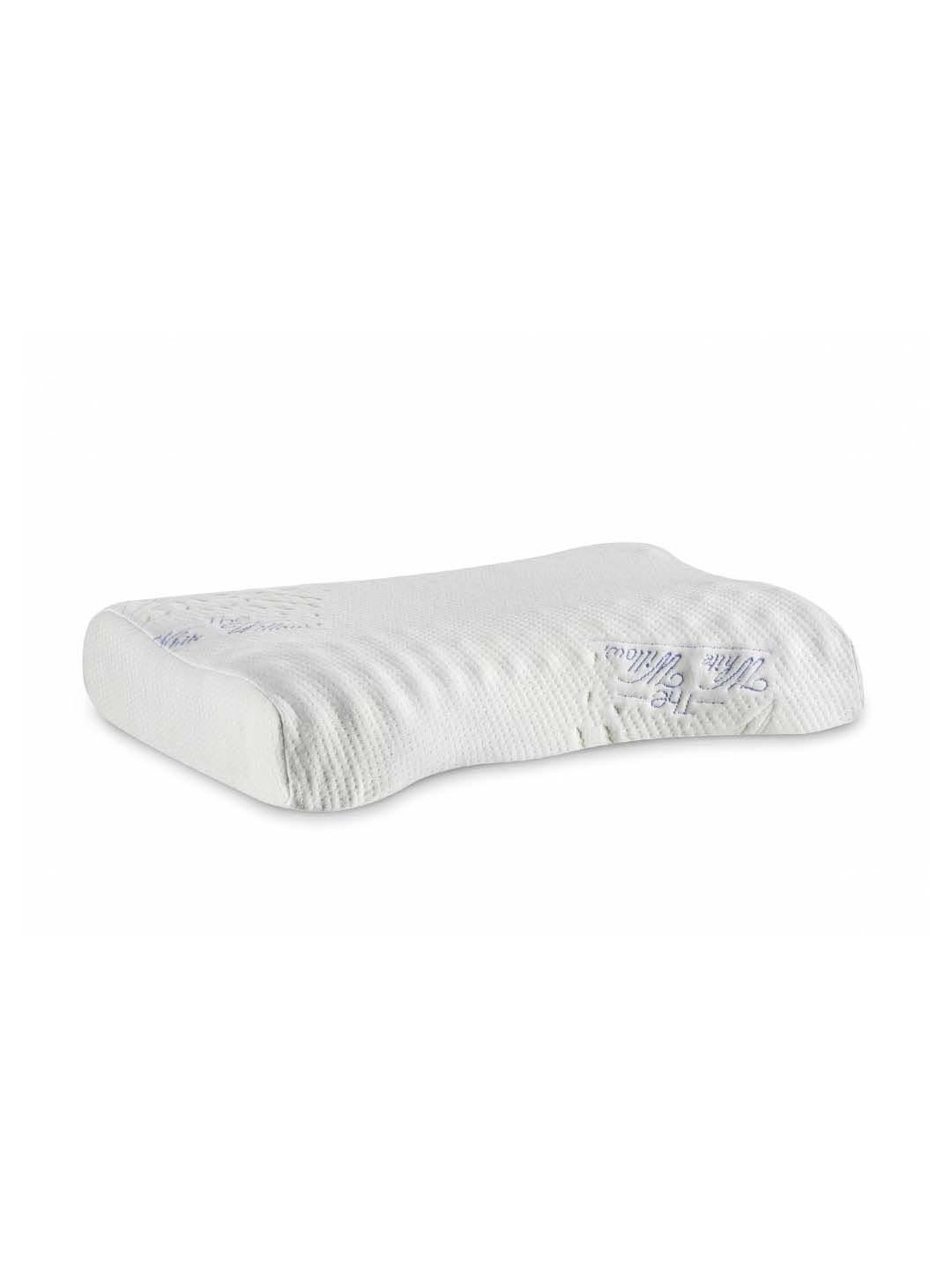 The White Willow Orthopaedic Memory Foam Cervical Pillow - Set of 1