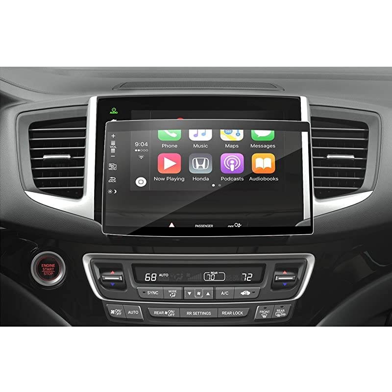 20162019 2020 2021 Pilot Passort Ridgeline Display Navigation TEMPERED GLASS Screen Protector HD Clear ScratchResistant Compatible with LX EX EXL Touring Elite