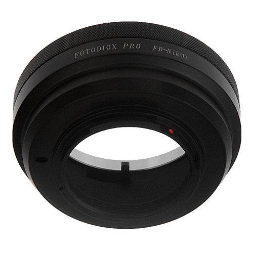 Fotodiox PRO Lens Mount Adapter, Canon FD, FL Lens to Nikon 1-Series Camera, fits Nikon V1, J1 Mirrorless Cameras, FD-Nik(1) PRO