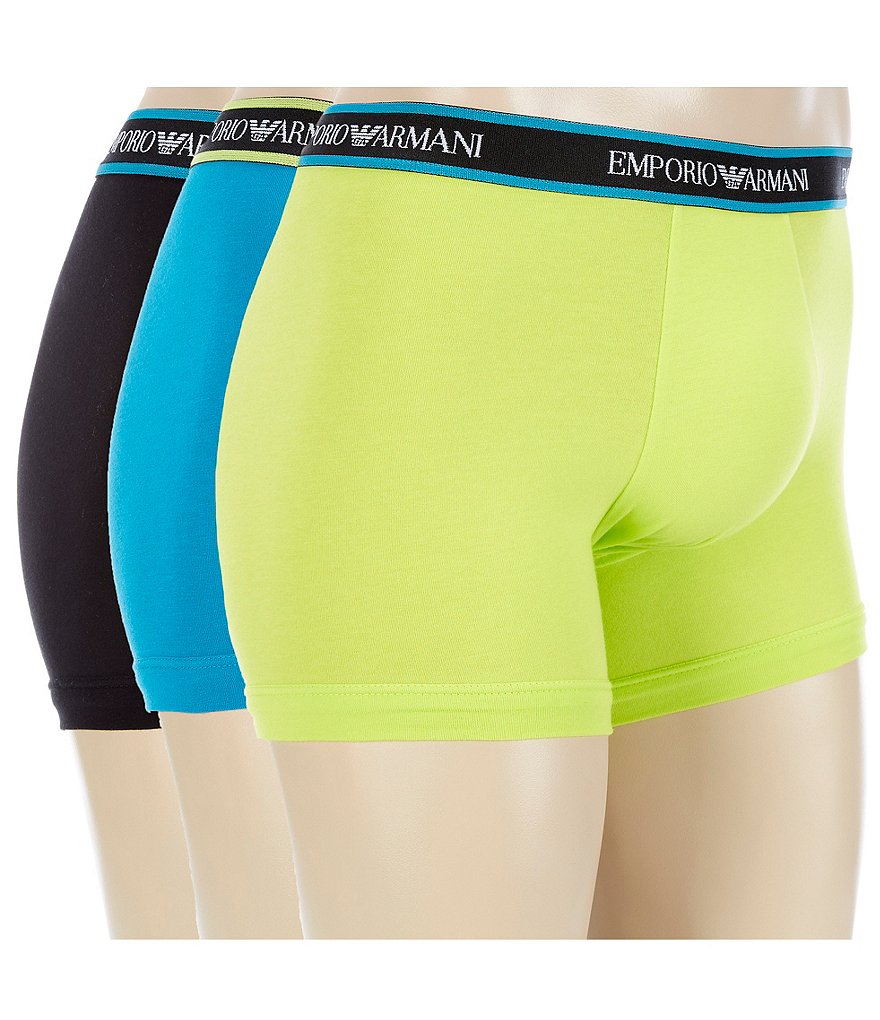 Emporio Armani Core Logo Band Boxer Briefs 3-Pack
